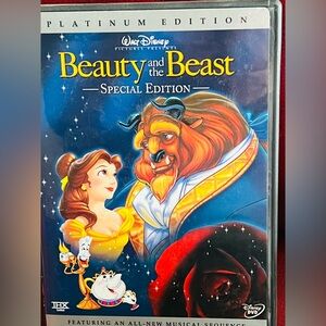 Beauty and the Beast  2-Disc Platinum Collector's Special Edition DVD EUC